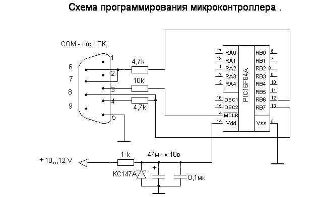 Программатор для pic контроллеров своими руками Программатор для pic контроллеров своими руками